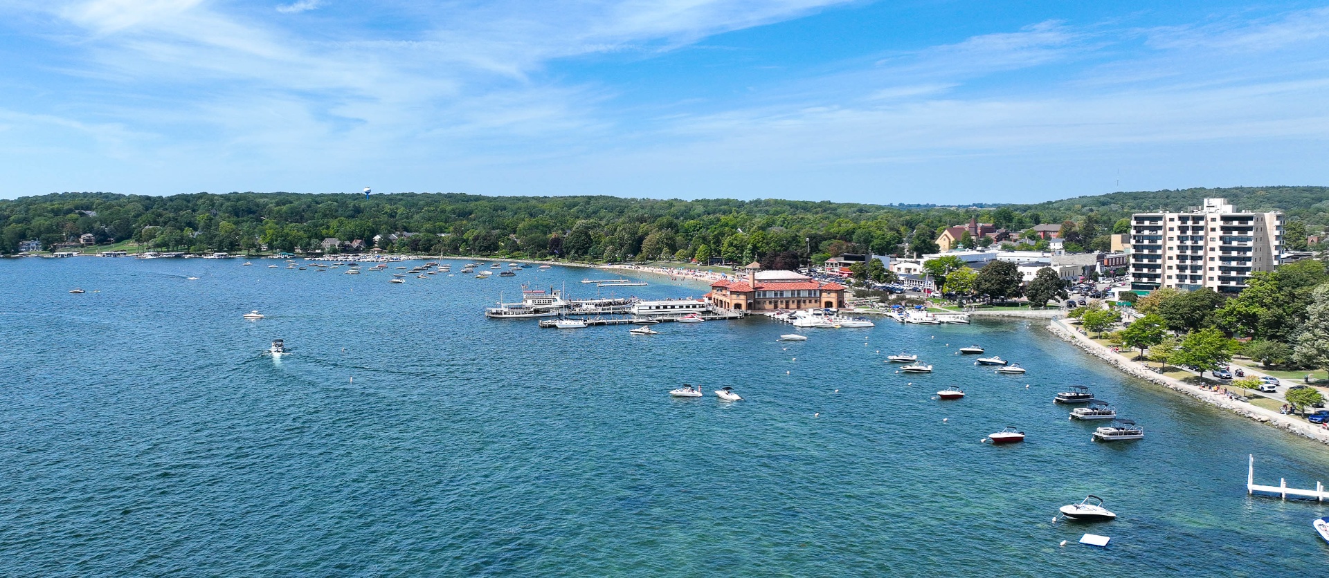 Lake Geneva landscape